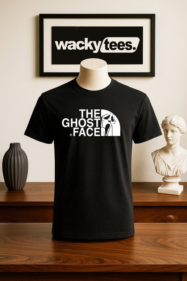 The Ghost Face Horror Scream Terror Halloween Graphic Tee Shirt