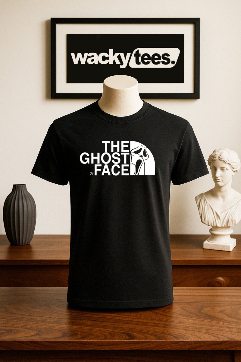 The Ghost Face Horror Scream Terror Halloween Graphic Tee Shirt